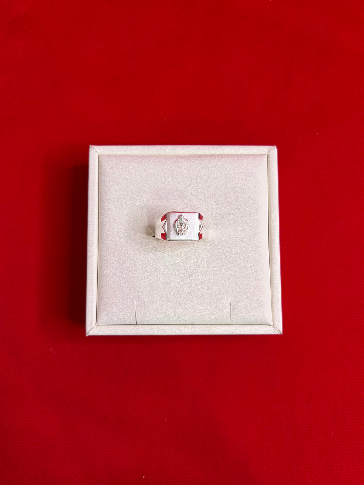 Men Silver Ring (Size 9) MR164