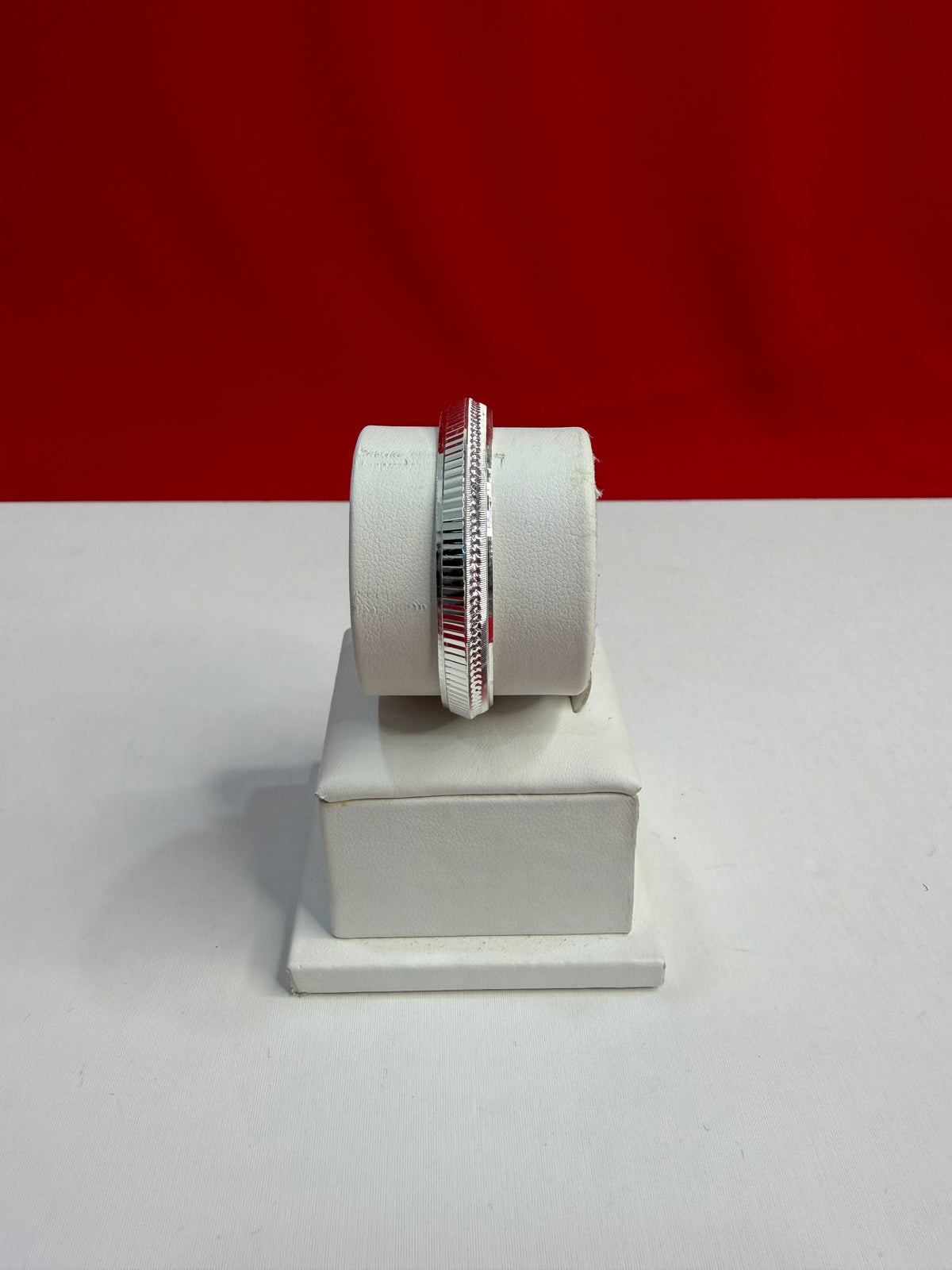 Pure Silver Kids Kada (Size 1.5) KK109