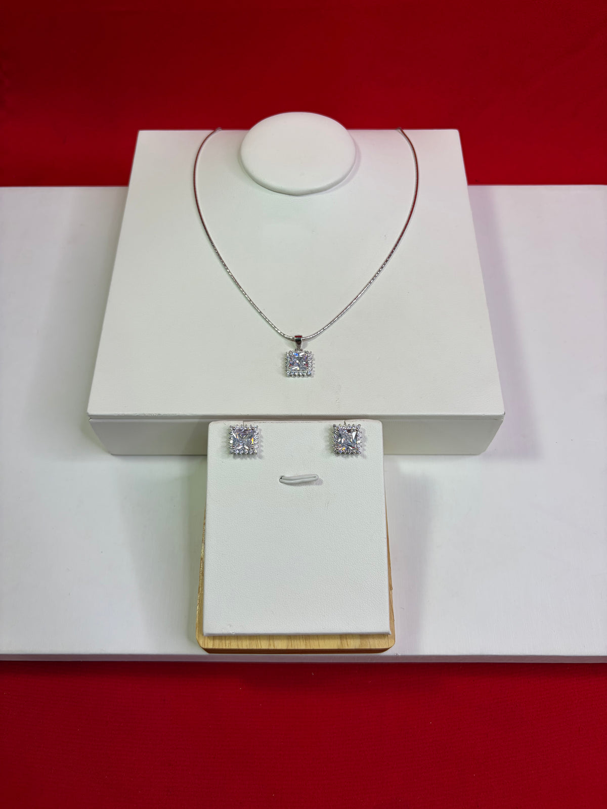 Pure Silver Pendant Set (WN158)