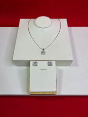 Pure Silver Pendant Set (WN158)