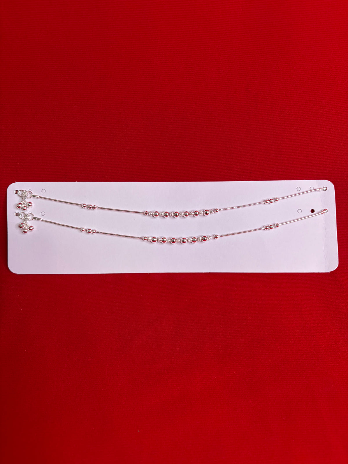 Pure Silver Anklets (WA128)