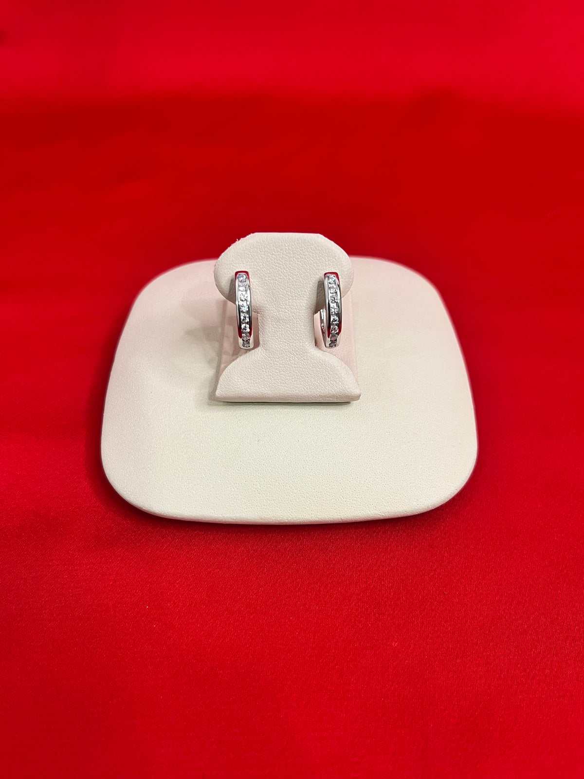 Pure Silver Hoops Earrings (HE44)