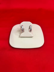 Pure Silver Hoops Earrings (HE44)