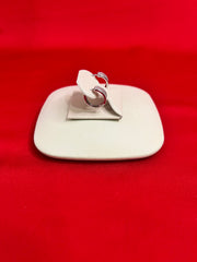 Pure Silver Hoops Earrings (HE15)