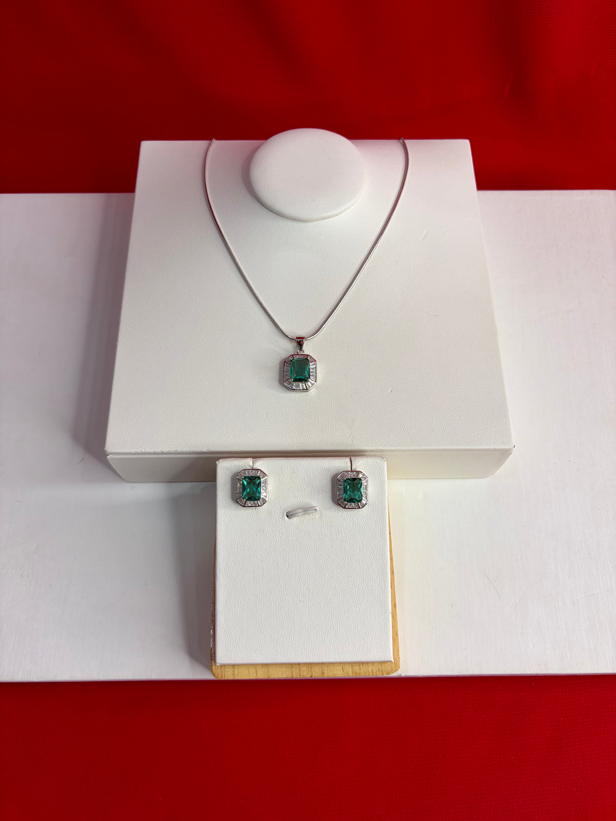 Pure Silver Pendant Set (WN245)