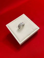 Men Silver Band (Size 11) MR122