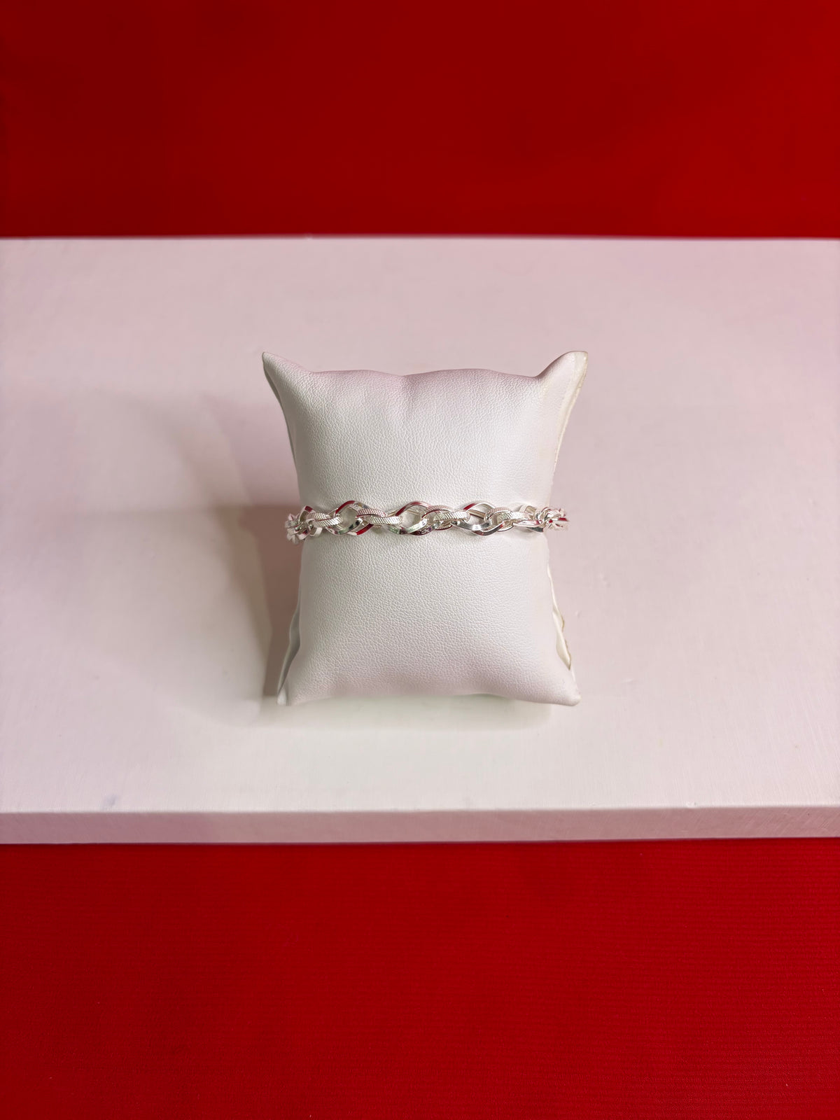 Men Pure Silver Bracelet (MB94)
