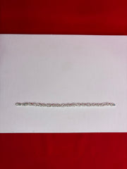 Men Pure Silver Bracelet (MB90)
