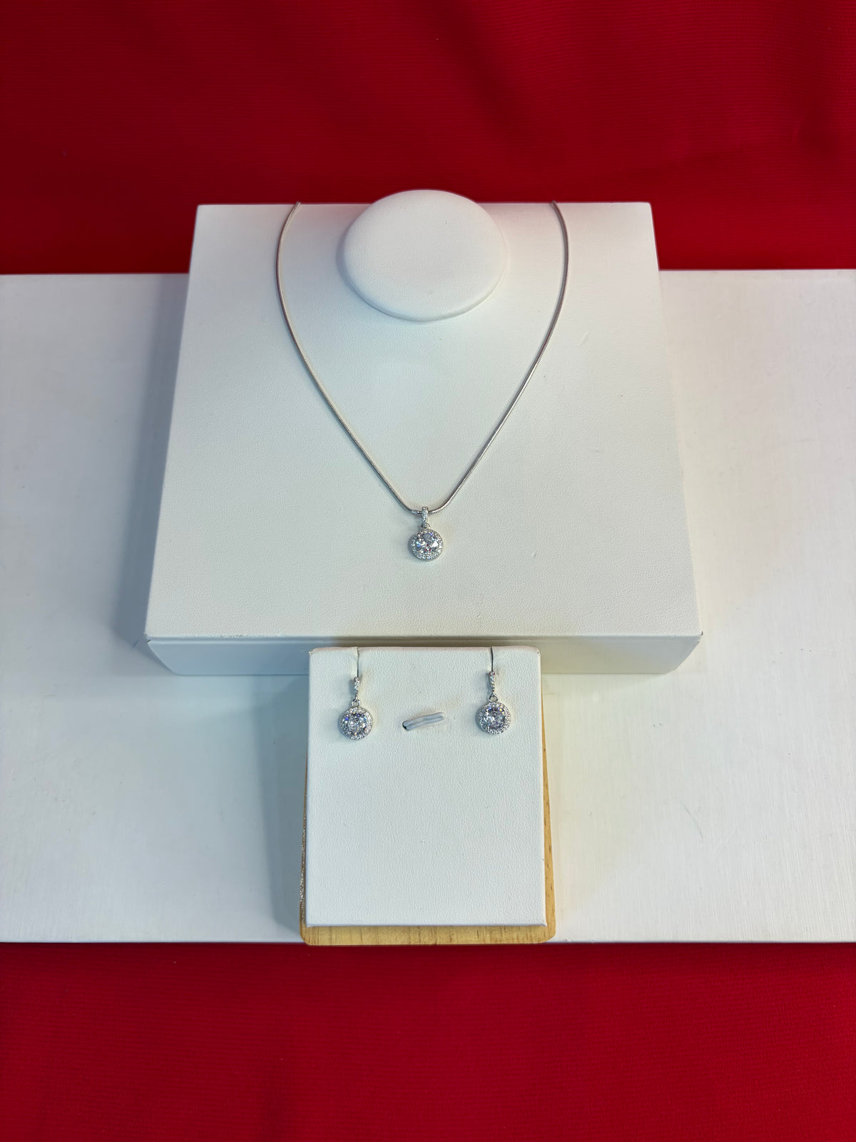 Pure Silver Pendant Set (WN216)
