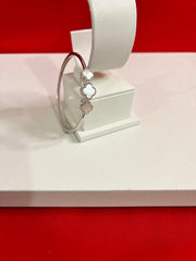 Fancy Pure Italian Silver Bangle 2.2