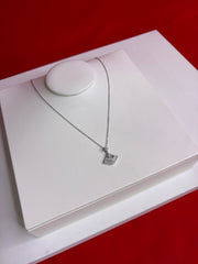 Pure Silver Pendant Necklace (WN171)