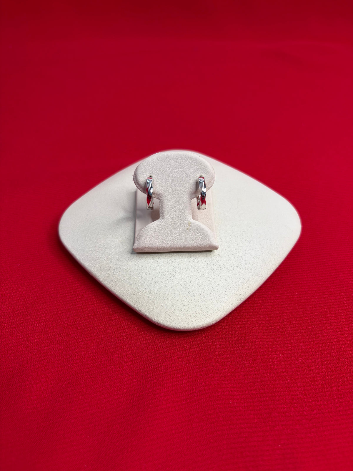 Pure Silver Hoops Earrings (HE102C)