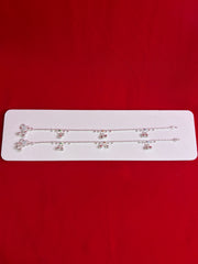 Pure Silver Anklets (9 inch) (KA91)