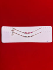 Pure Silver Anklets (5.5 Inch) (KA119)