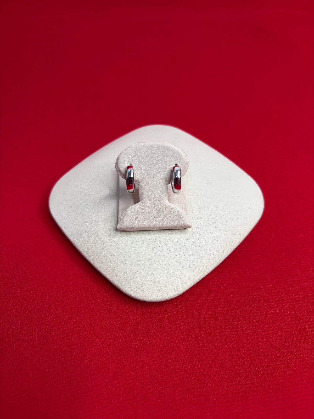 Pure Silver Hoops Earrings (HE117)