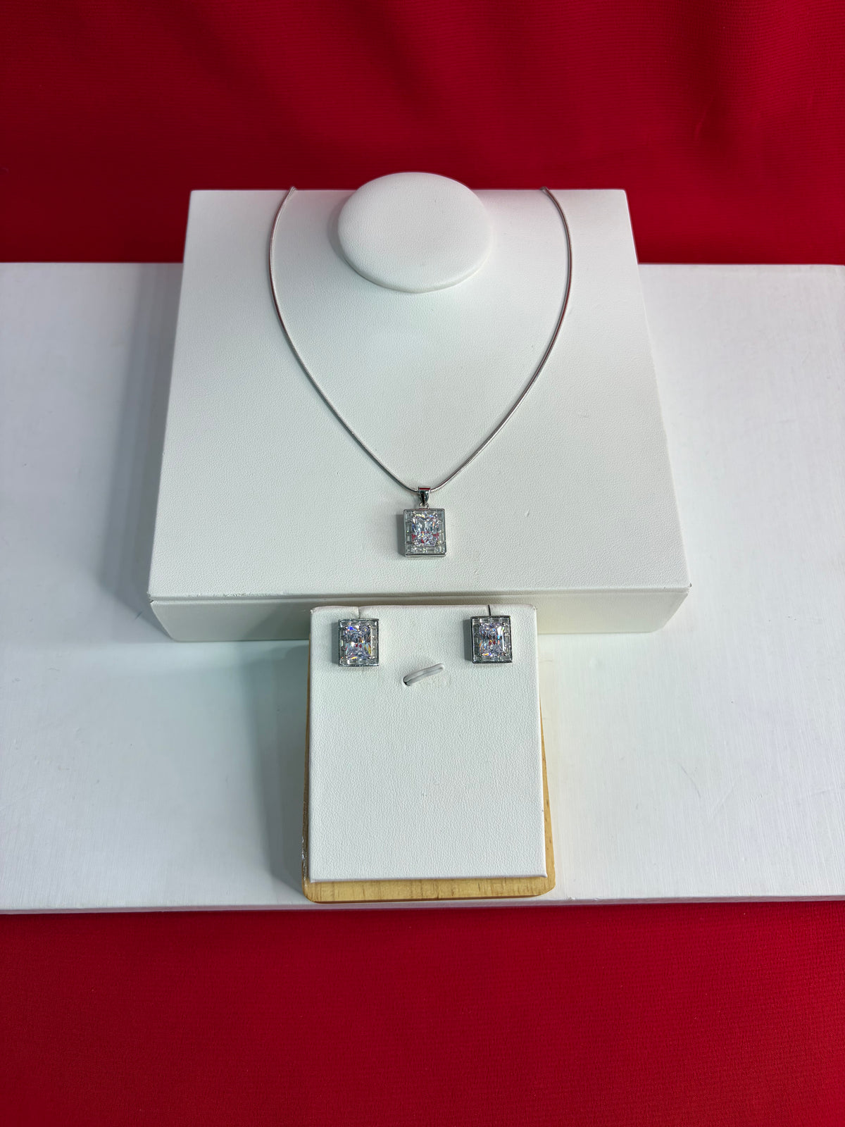 Pure Silver Pendant Set (WN243)