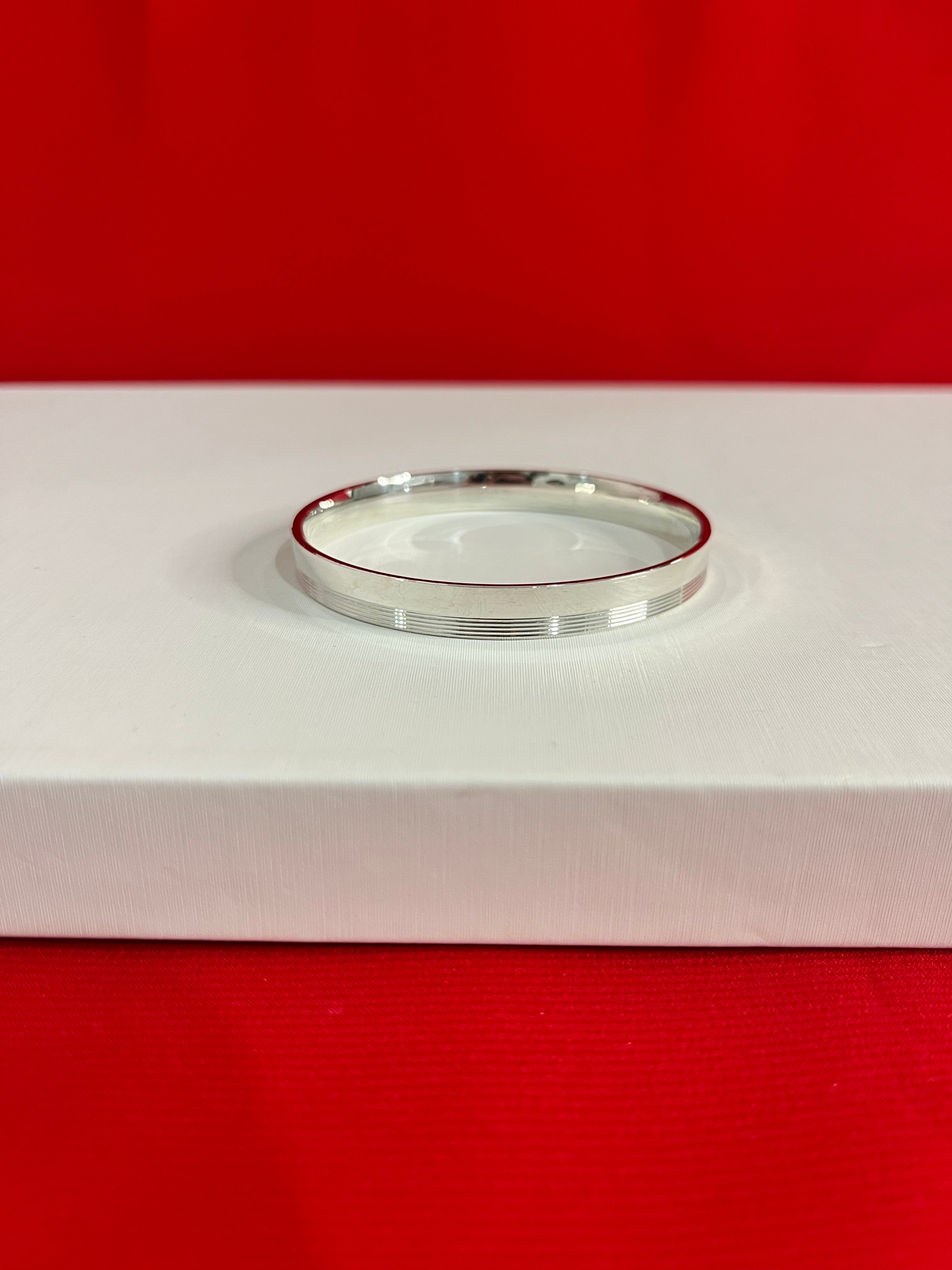 Pure Silver Kids Kada 2.3
