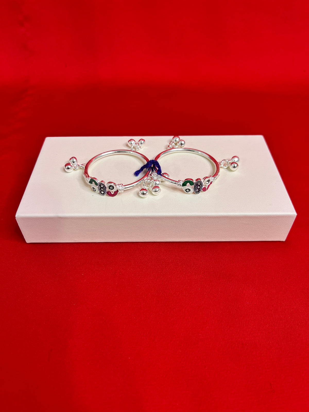 Pure Silver Kids Kangan 1.4