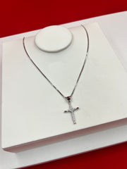 Cross Silver Pendant Necklace