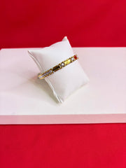 Men Pure Silver Two-Tone Bracelet (MB81)