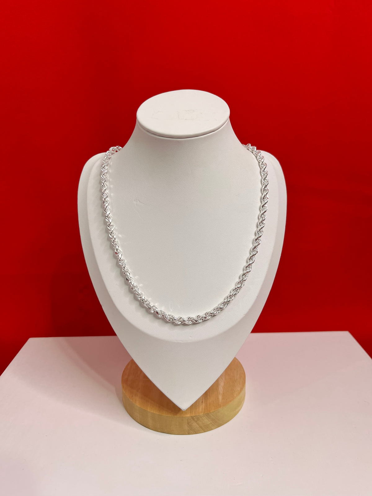 Pure Silver Chain 18.5” Gk54