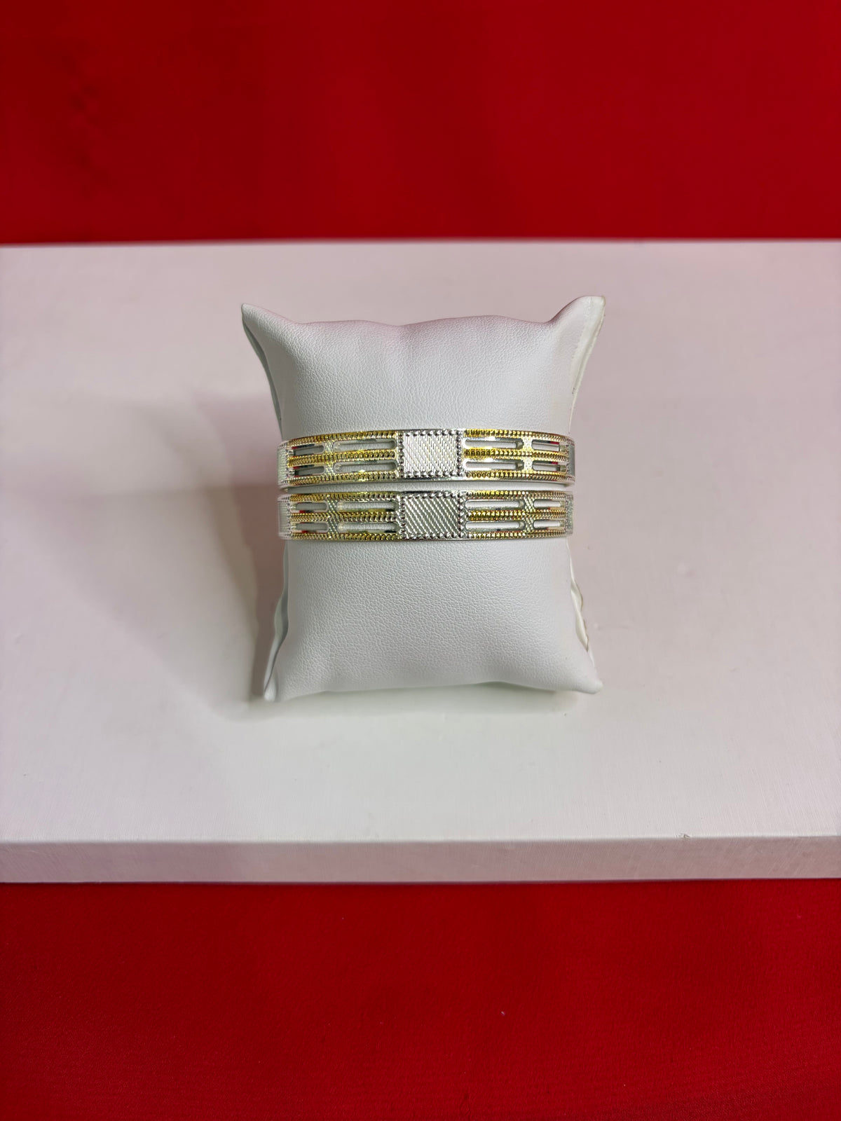 Pure Silver Bangle Pair 2.8 (SB91)