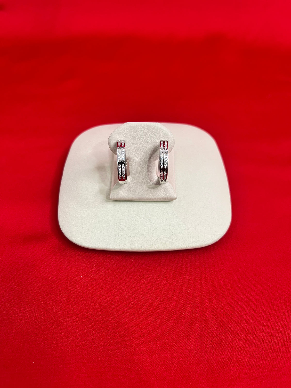 Pure Silver Hoops Earrings (HE36)