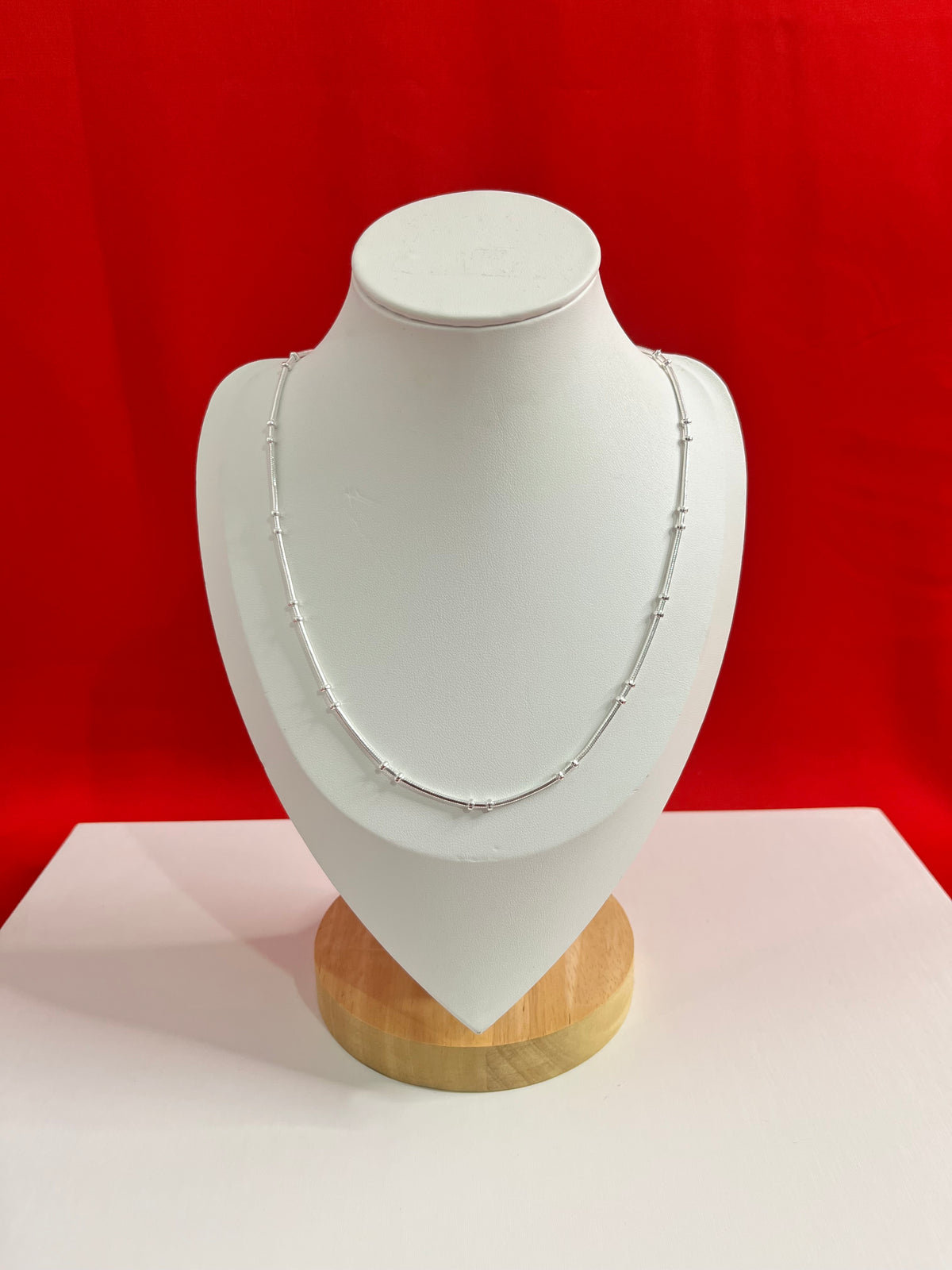 Pure Silver Chain 17” Gk13