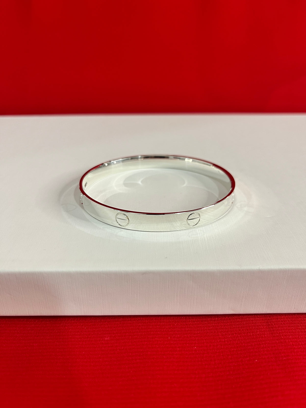 Pure Silver Kada Cartier Design (2.5)
