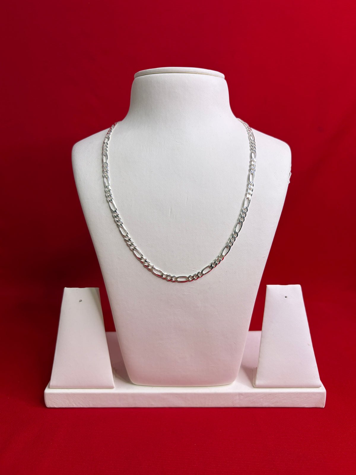 Figaro Pure Silver Chain 20” (SC154)