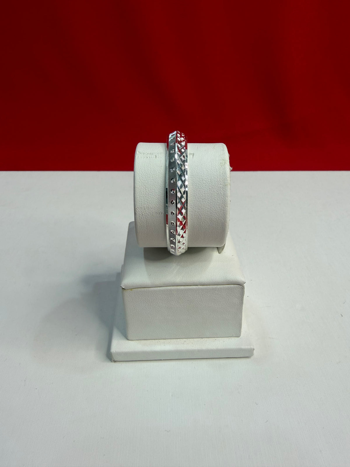 Pure Silver Kids Kada (Size 1.5) KK110