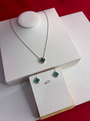 Pure Silver Pendant Set (WN248)