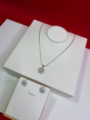 Pure Silver Pendant Set (WN156)