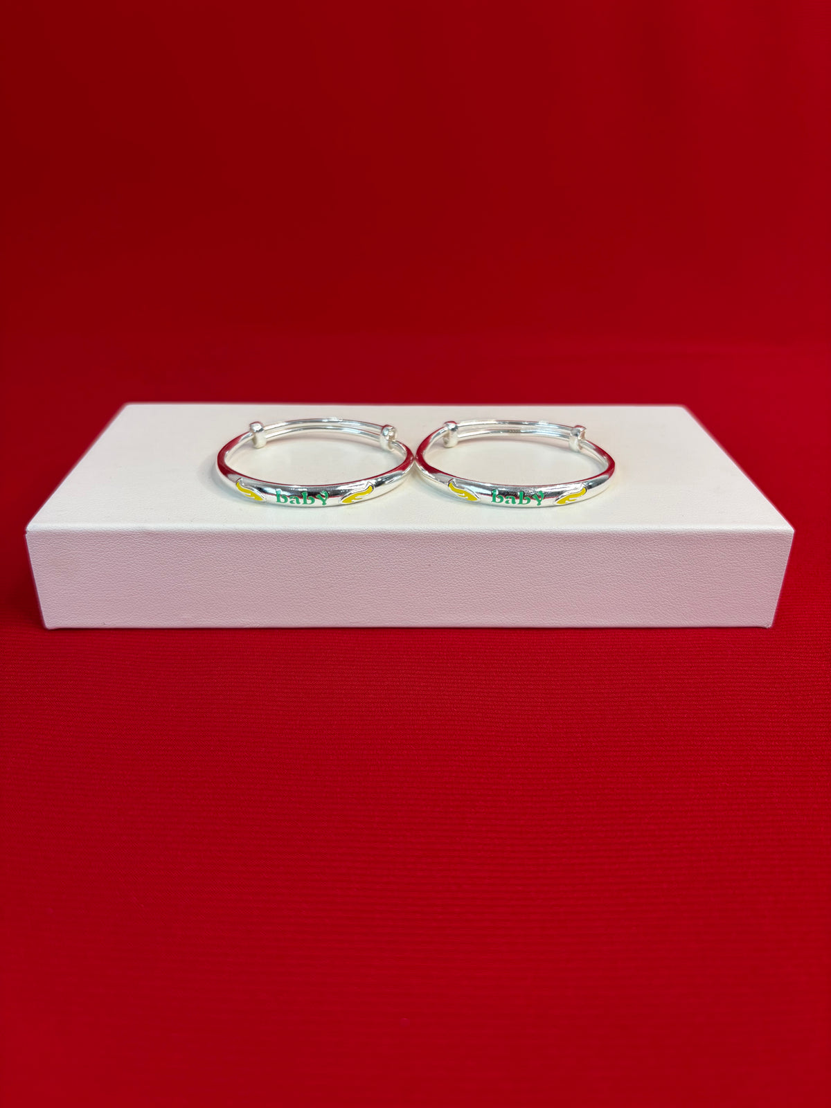 Pure Silver Adjustable Kangan Bracelet (KS126)