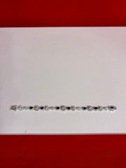 Fancy Pure Silver Bracelet (WB80)
