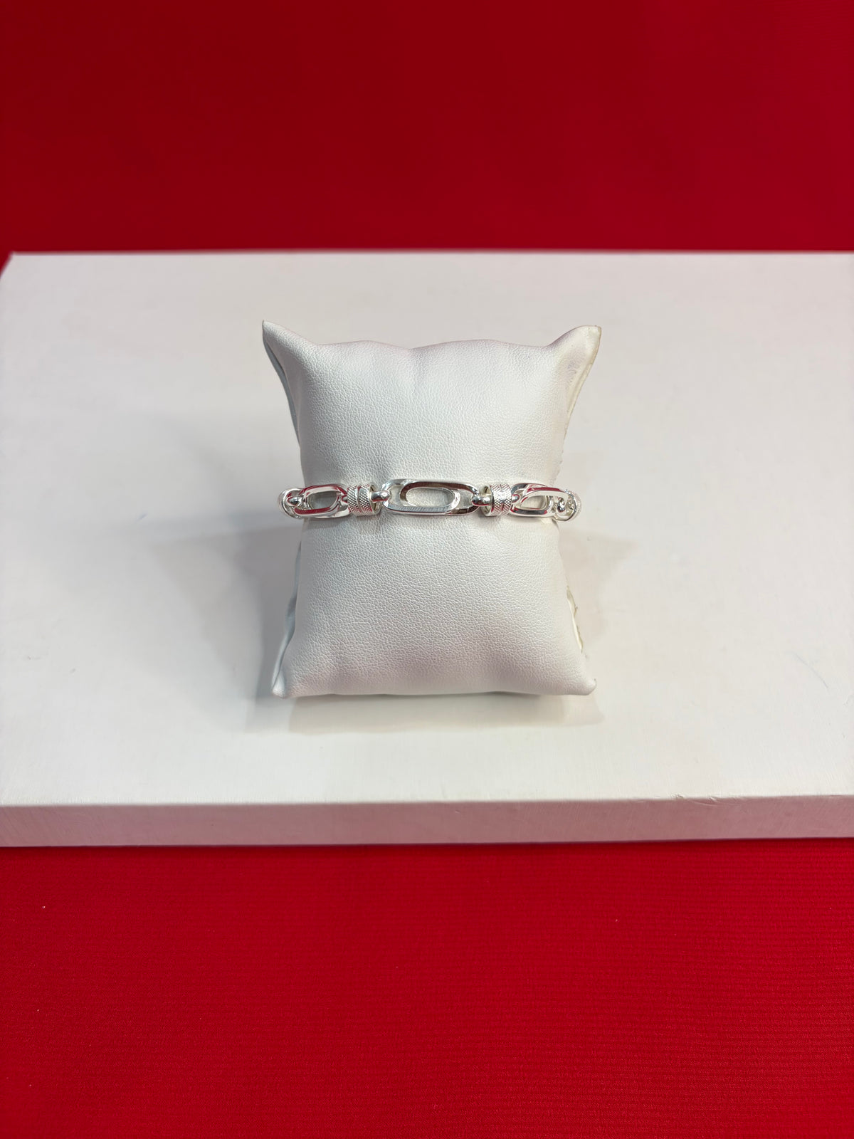 Men Pure Silver Bracelet (MB139)