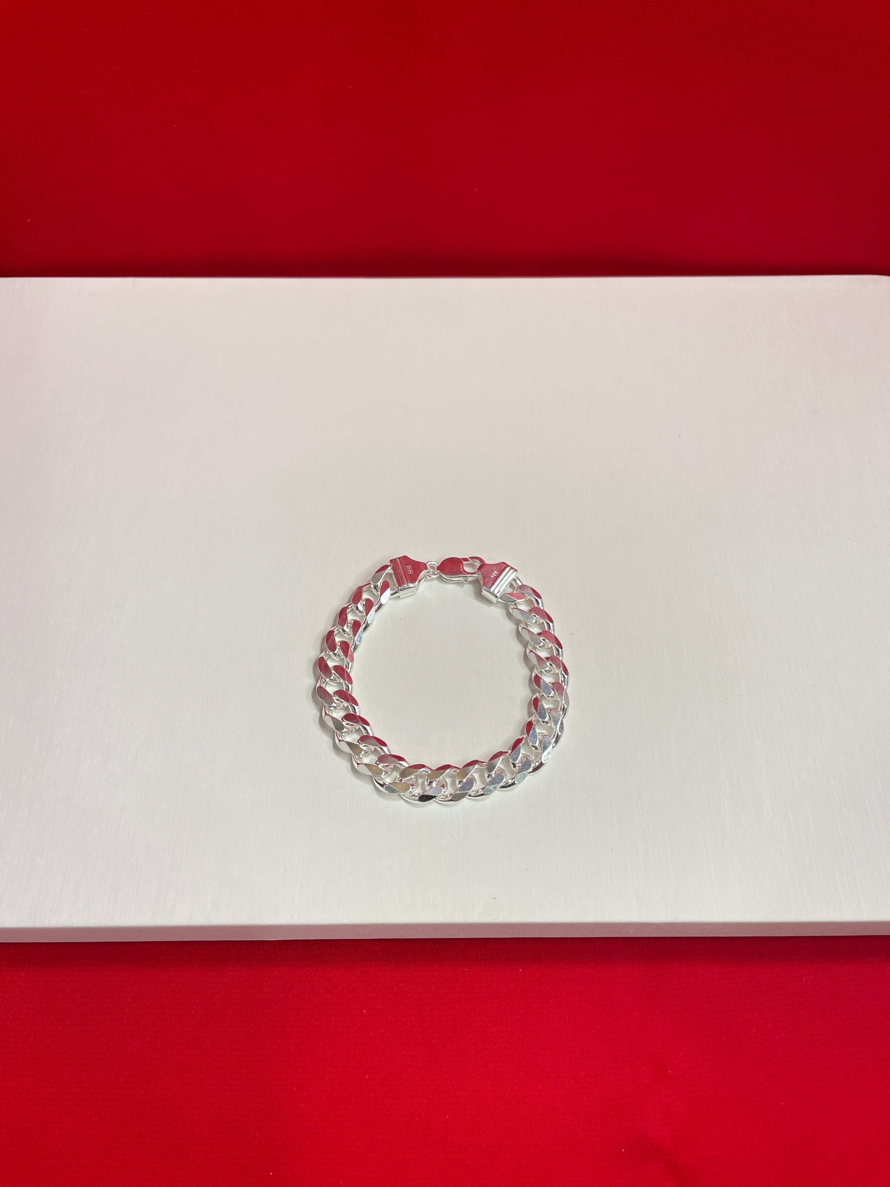 Men’s Pure Silver Cuban Bracelet mb16