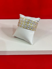 Pure Silver Bangle Pair 2.3