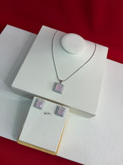 Pure Silver Pendant Set (WN205)