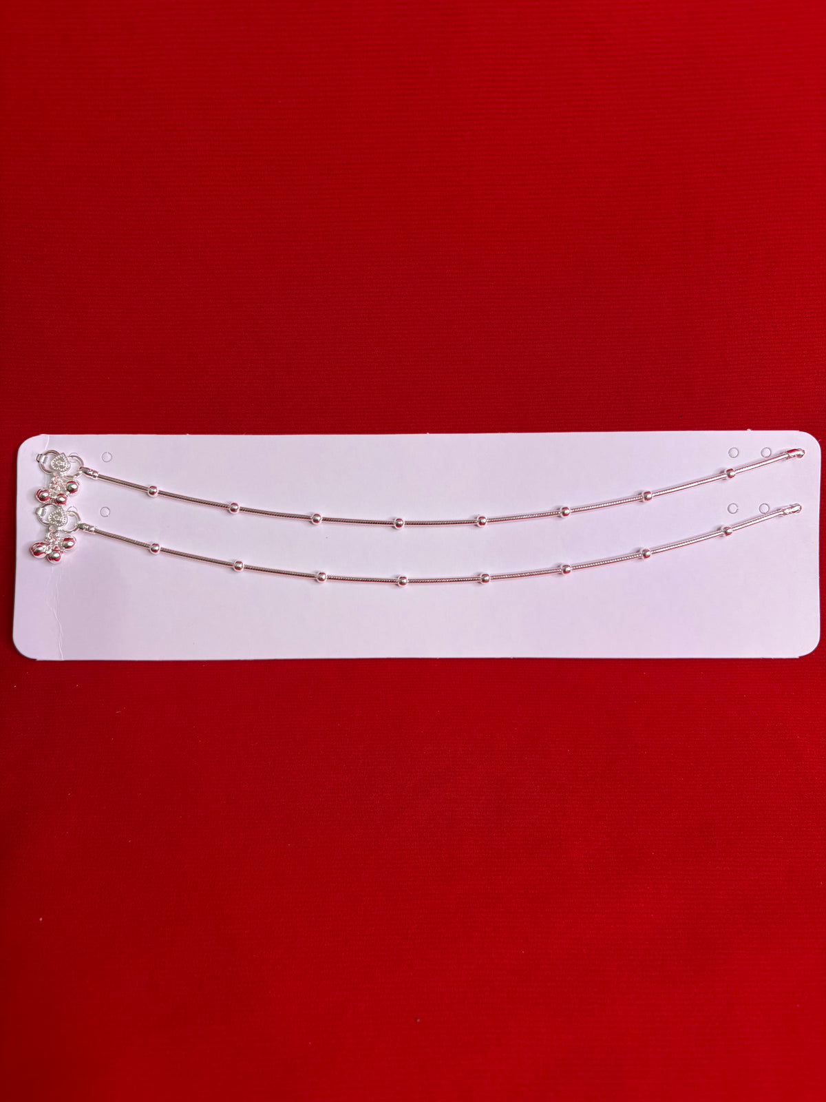 Pure Silver Anklets (WA139)