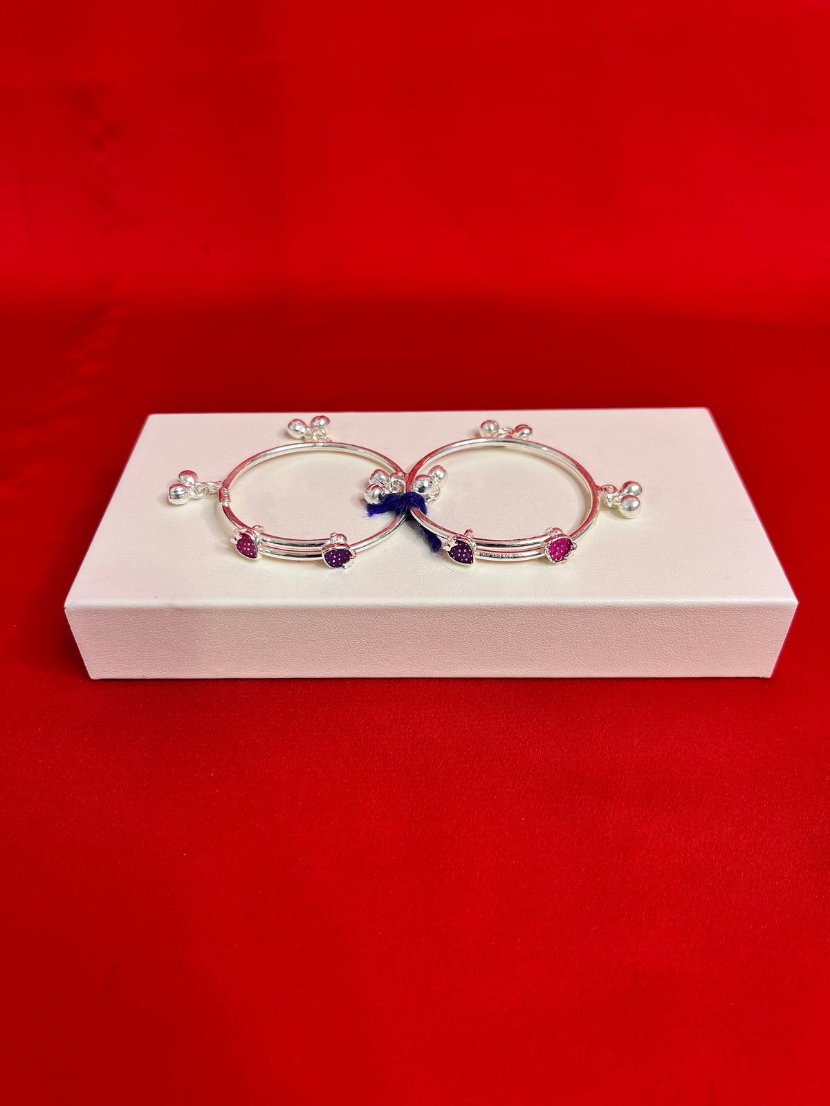 Pure Silver Kids Kangan 1.5