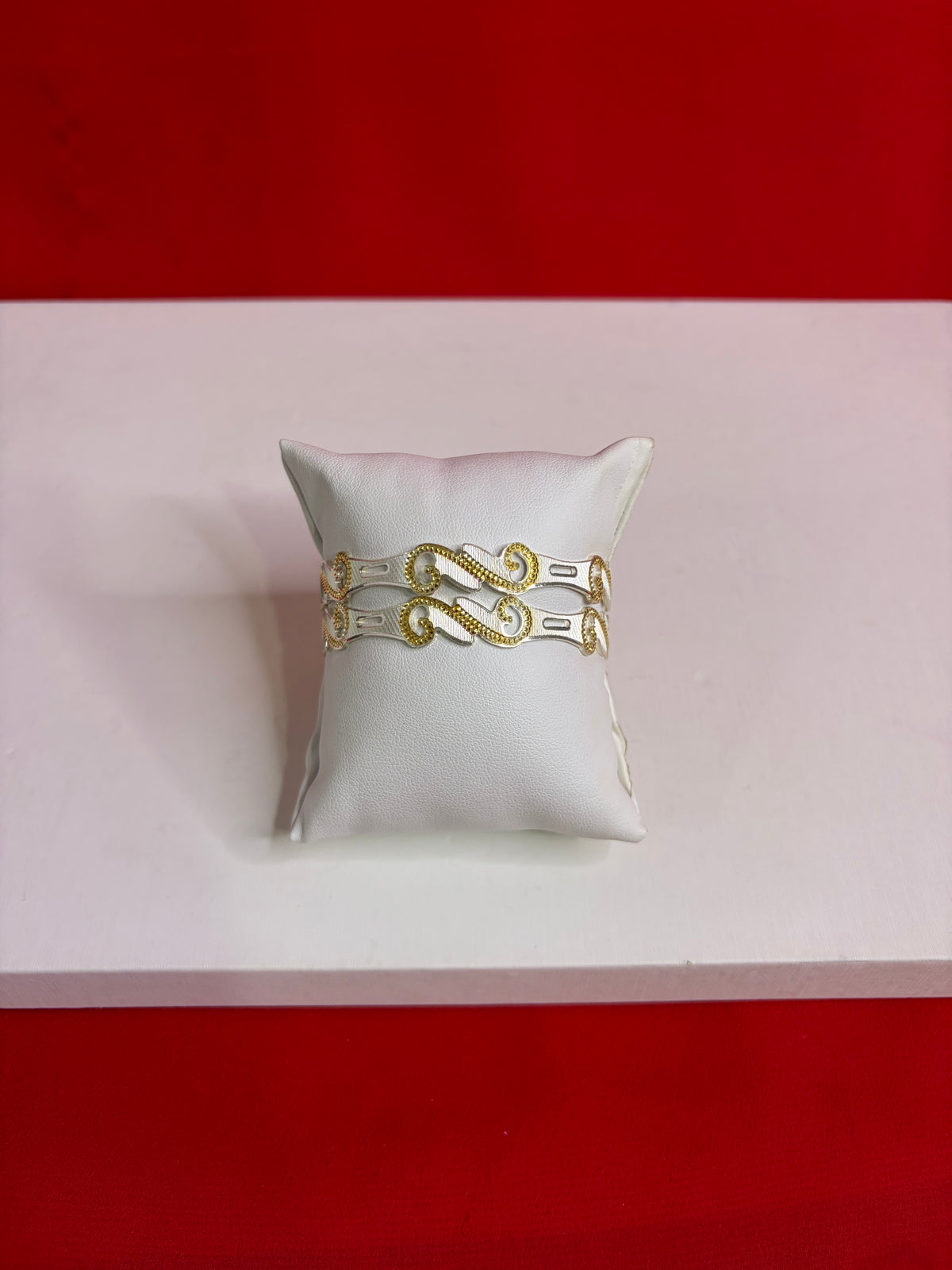 Pure Silver Bangle Pair 2.6 (SB93)