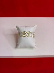 Pure Silver Bangle Pair 2.6 (SB93)