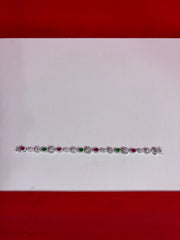 Fancy Pure Silver Bracelet (WB93)
