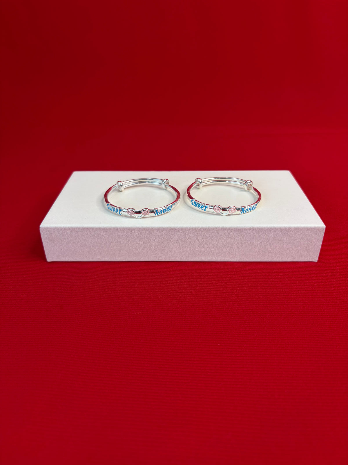 Pure Silver Adjustable Kangan Bracelet (KS125)
