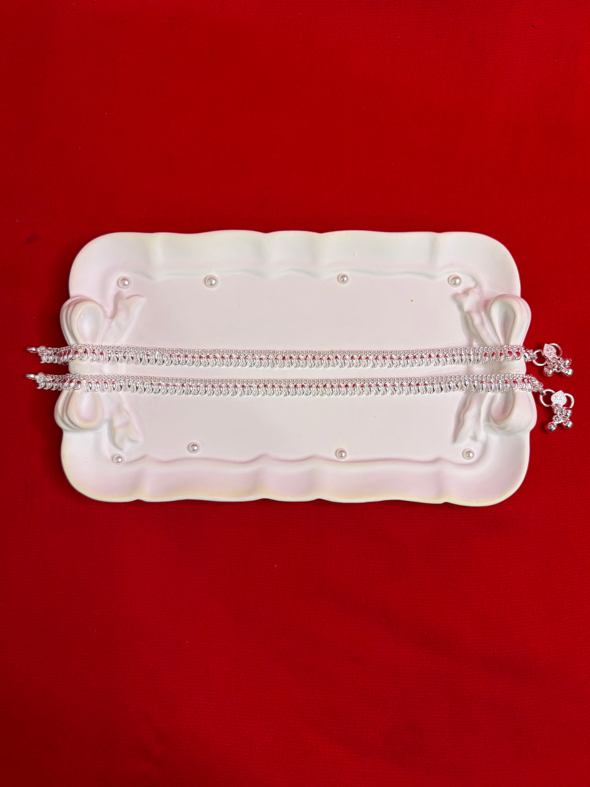 Pure Silver Anklets (WA111)
