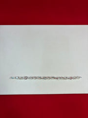 Men Pure Silver Bracelet (MB144)
