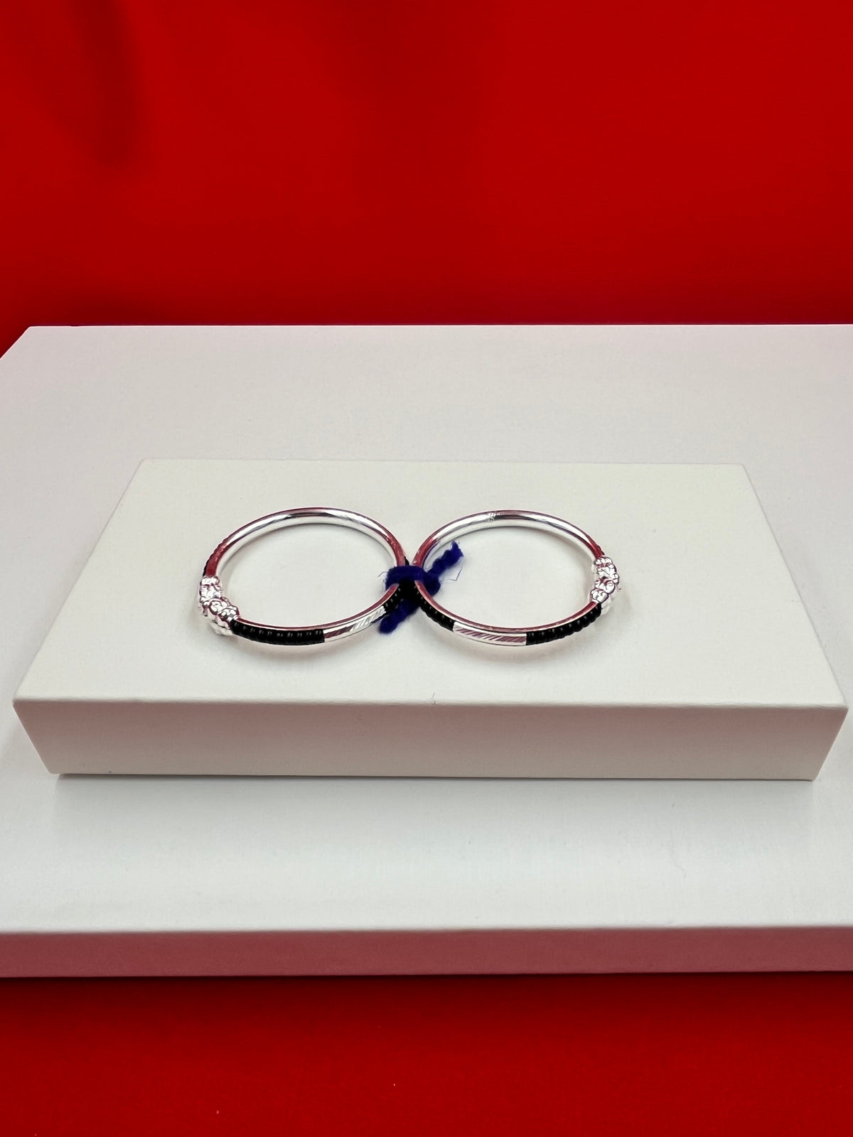 Pure Silver Baby Kangan 1.4 size