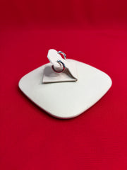 Pure Silver Hoops Earrings (HE97)