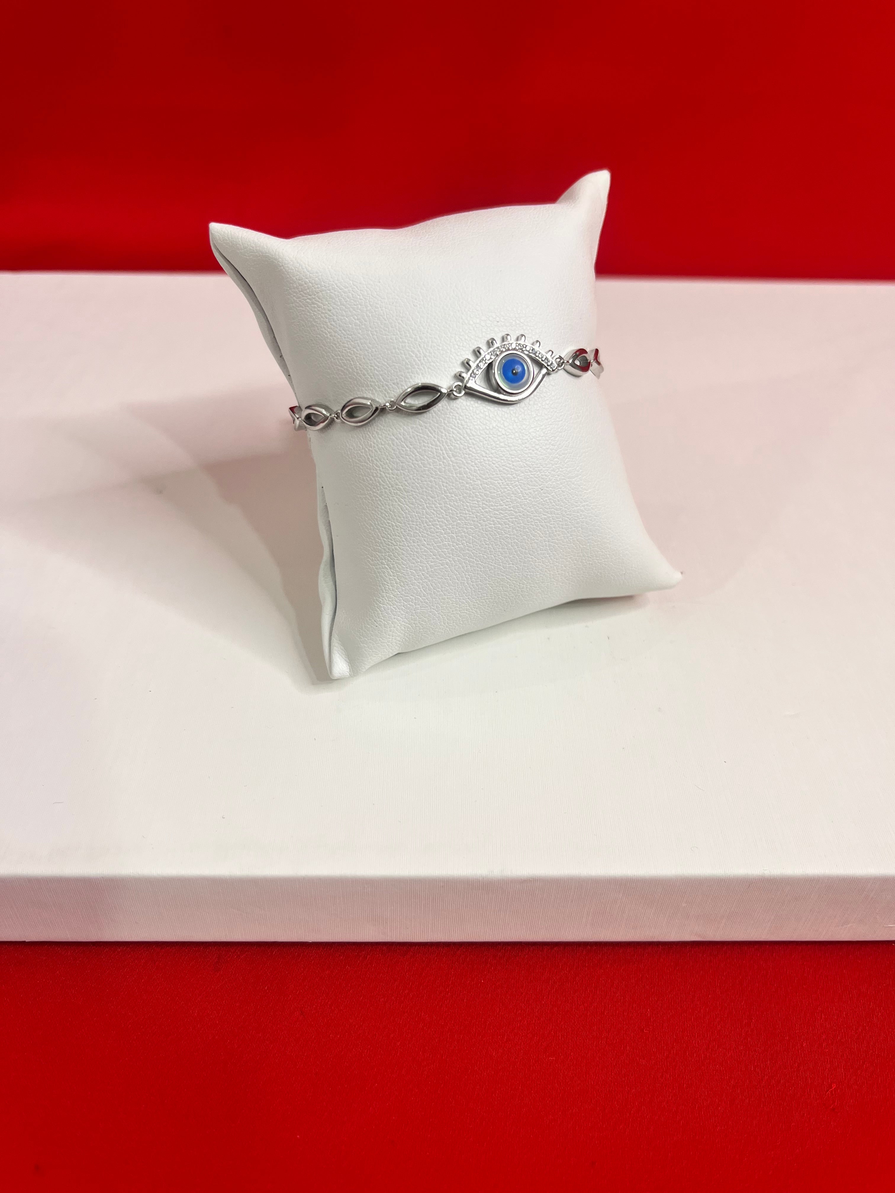 Fancy Pure Italian Silver Bracelet